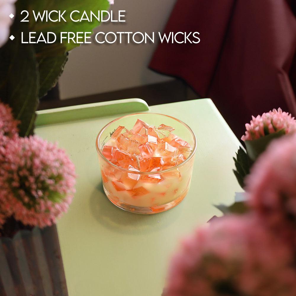2-Wick Color Bowl Candle - ALMOND BISCOTTI