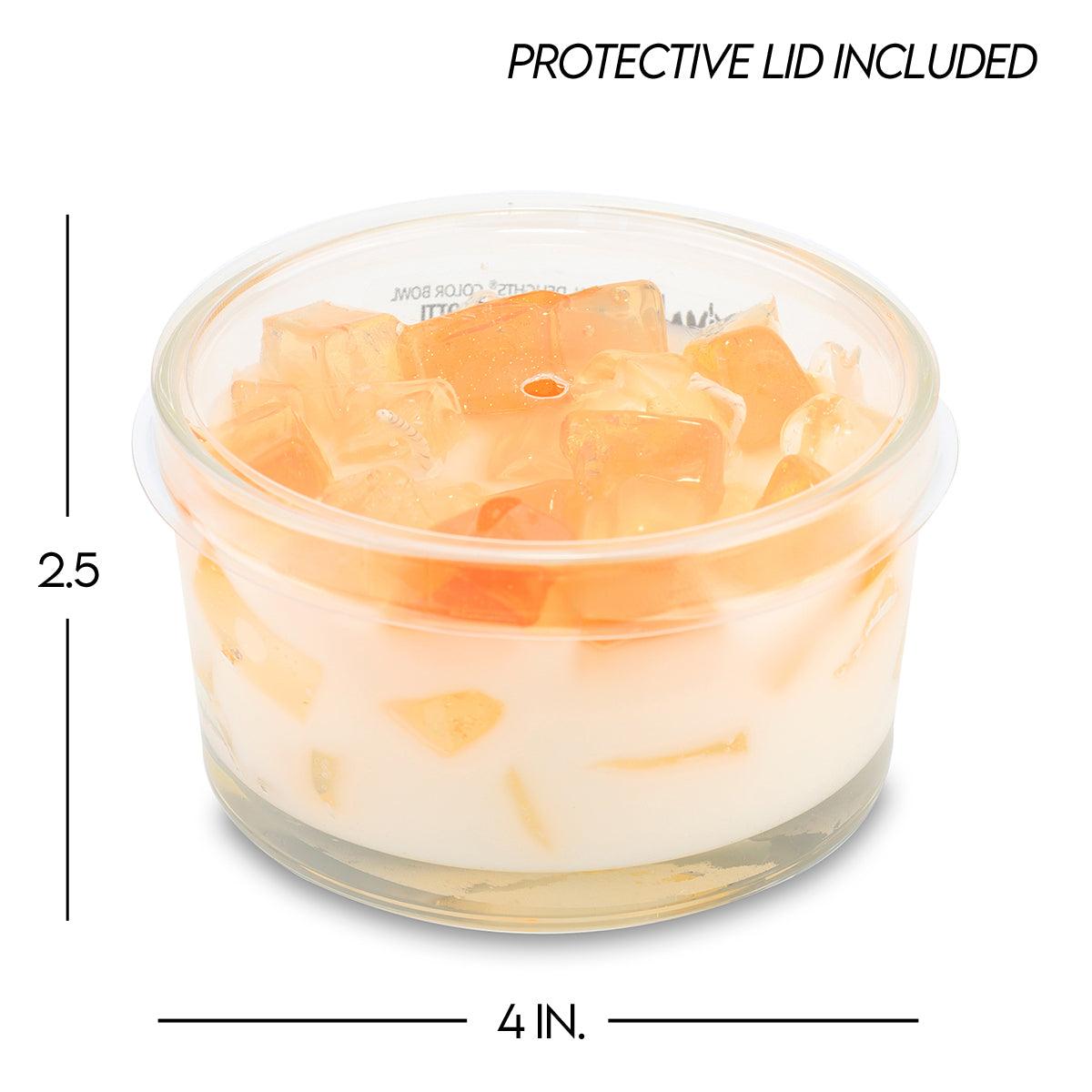 2-Wick Color Bowl Candle - ALMOND BISCOTTI