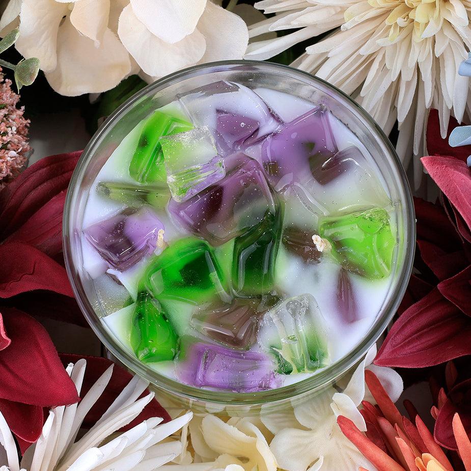 2-Wick Color Bowl Candle - LAVENDER