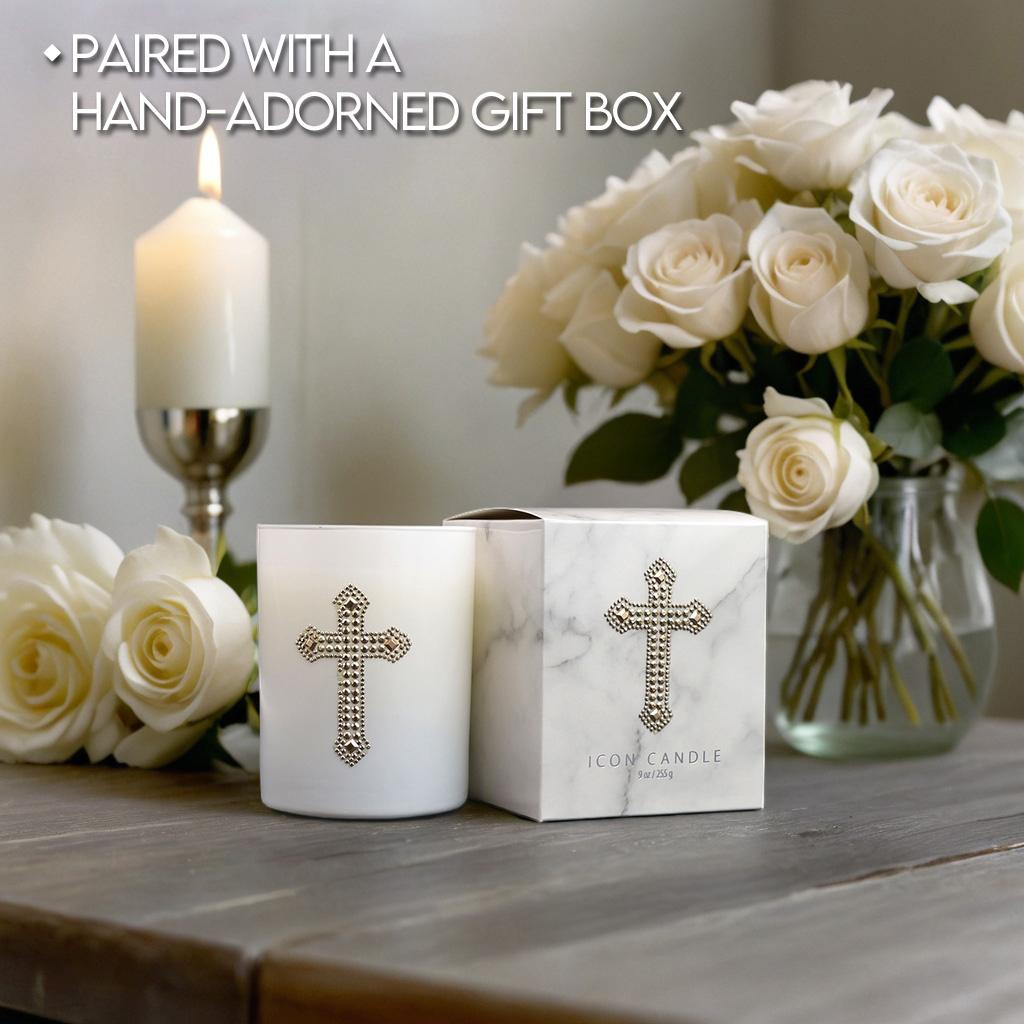 Vintage Icon Candle - CROSS