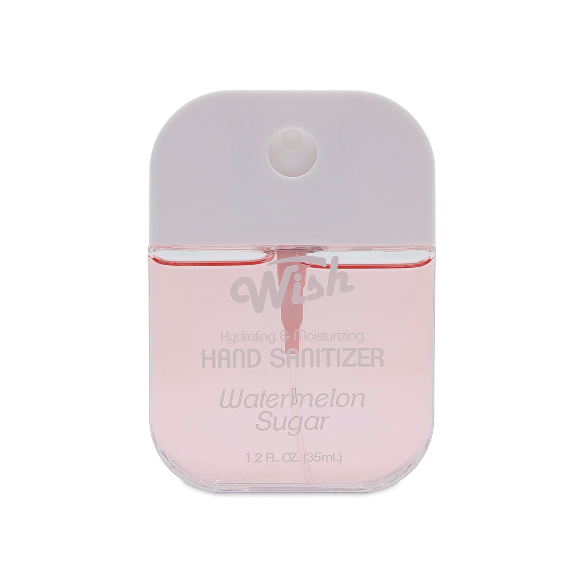 A 1.2 fl. SANITIZER BOTTLE OF WATERMELON SUGAR SCENT
