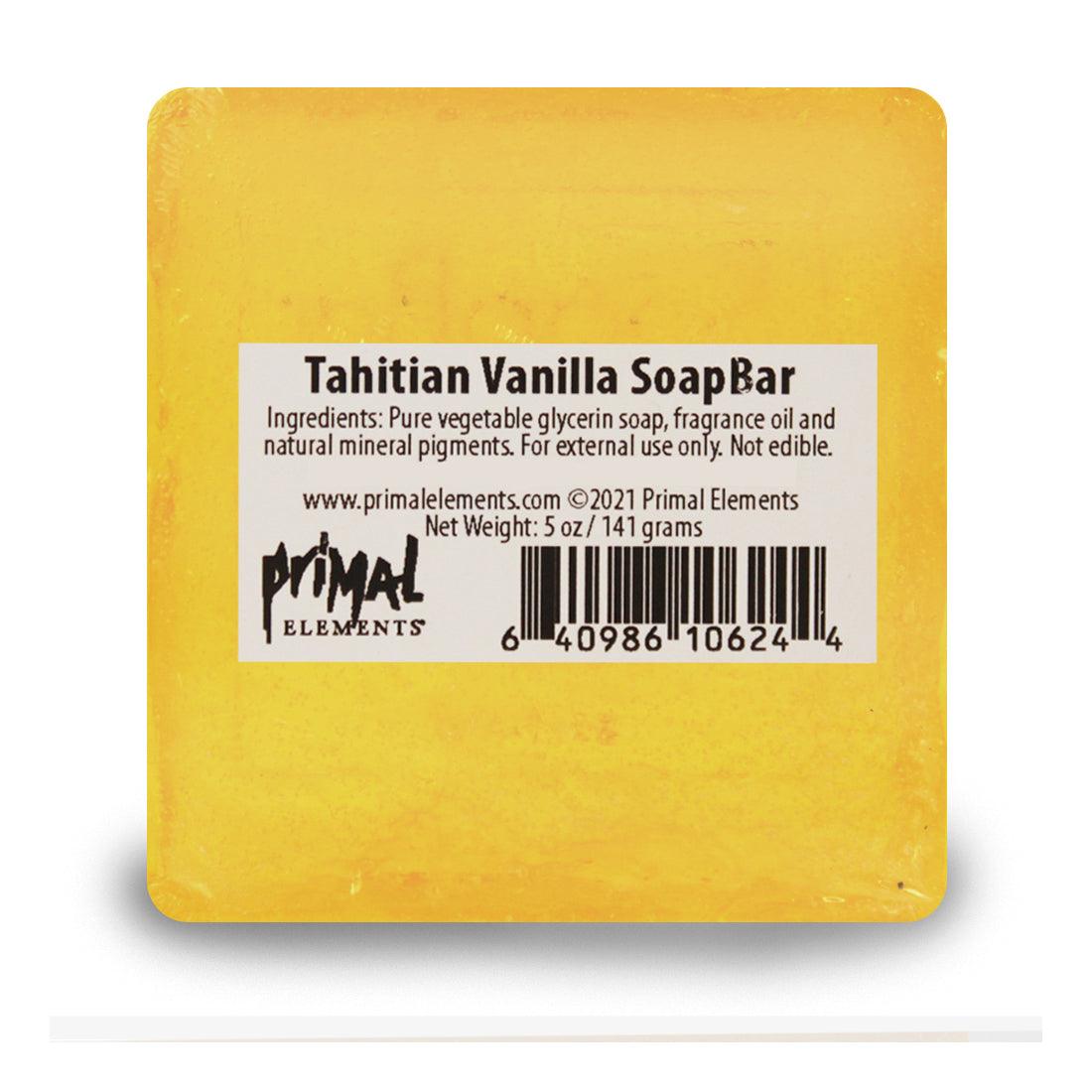 TAHITIAN VANILLA Handmade Glycerin SoapBar