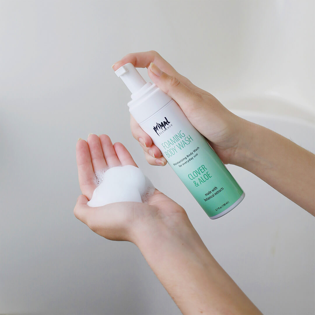 Clover & Aloe Foaming Body Wash