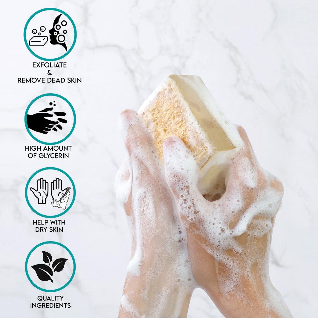 EUCALYPTUS Handmade Glycerin LoofahBar Soap - Primal Elements