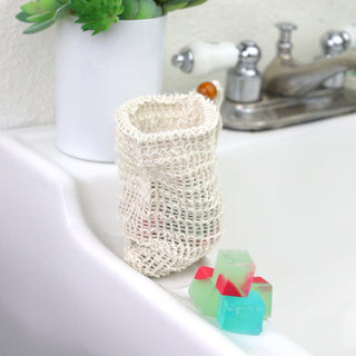 Exfoliating Mesh Soap Bag and Soap Saver - Primal Elements