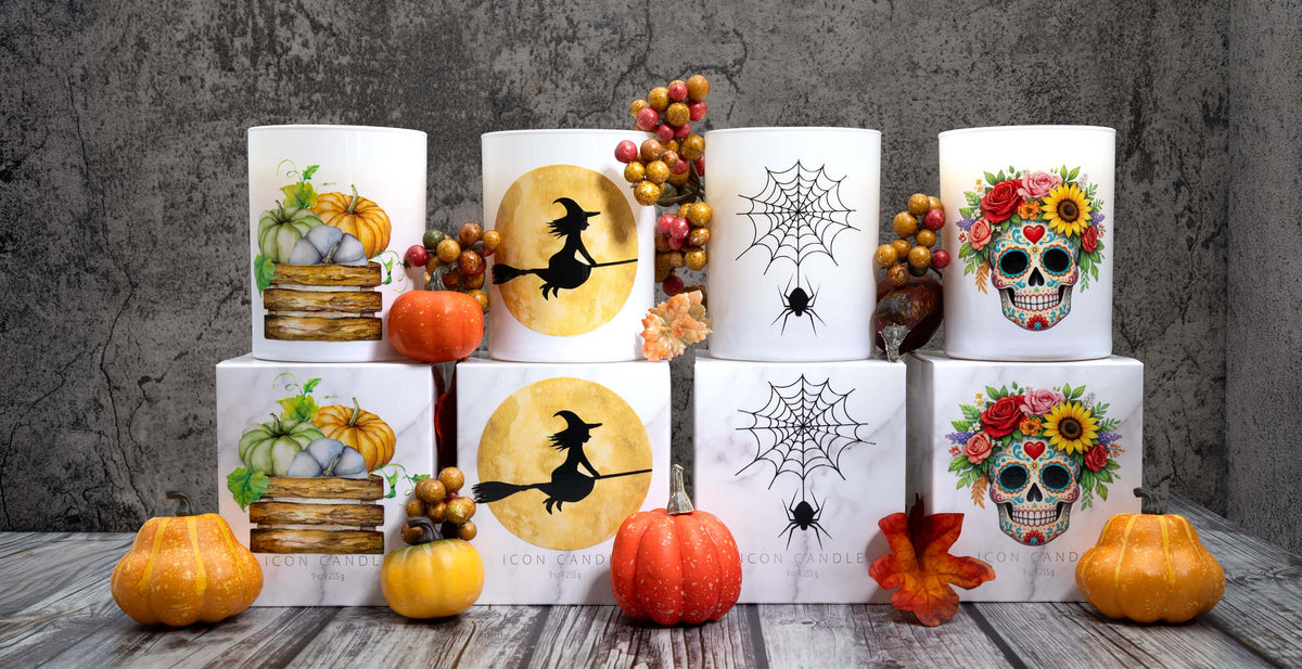 Primal Elements Fall Icon Candles