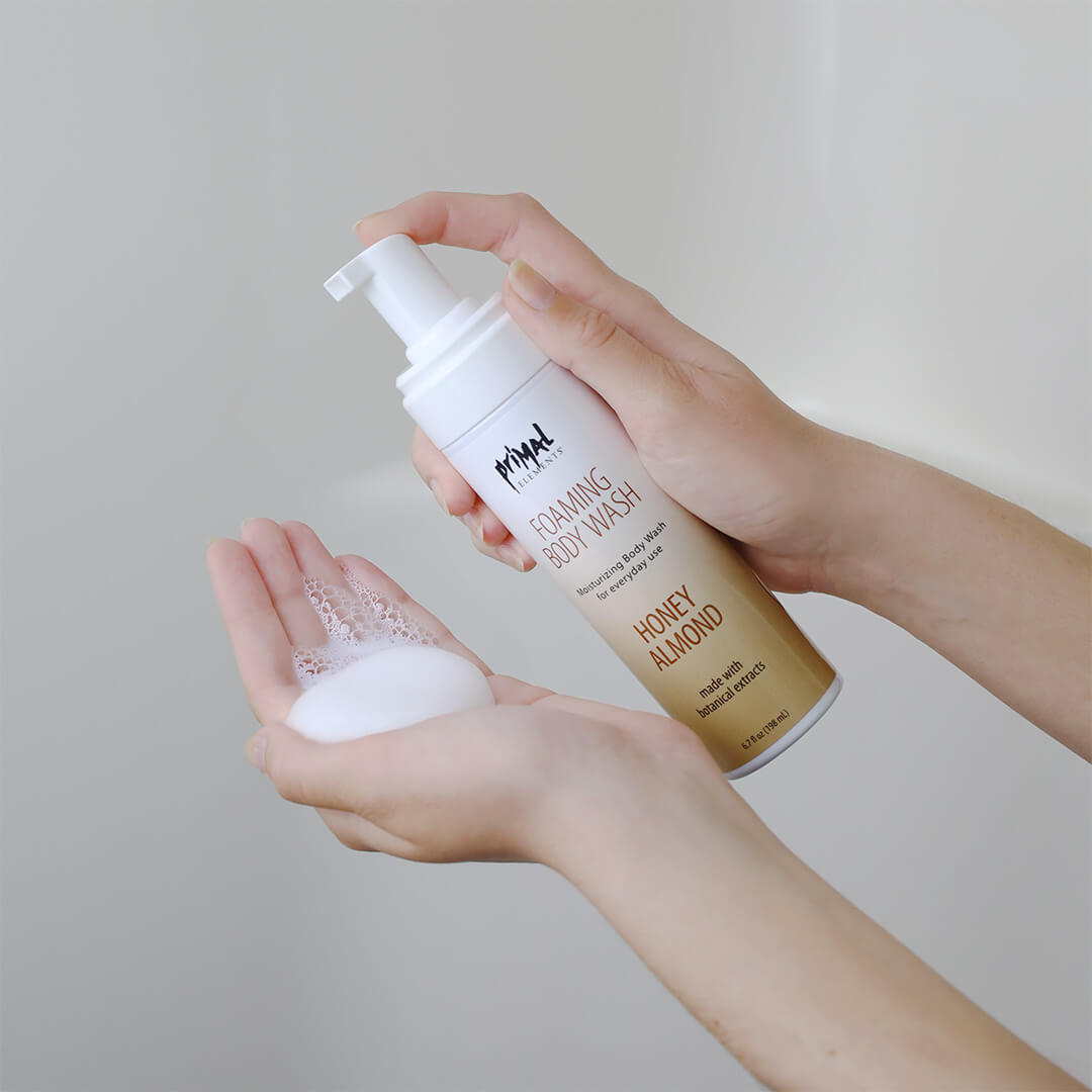 Honey Almond Foaming Body Wash