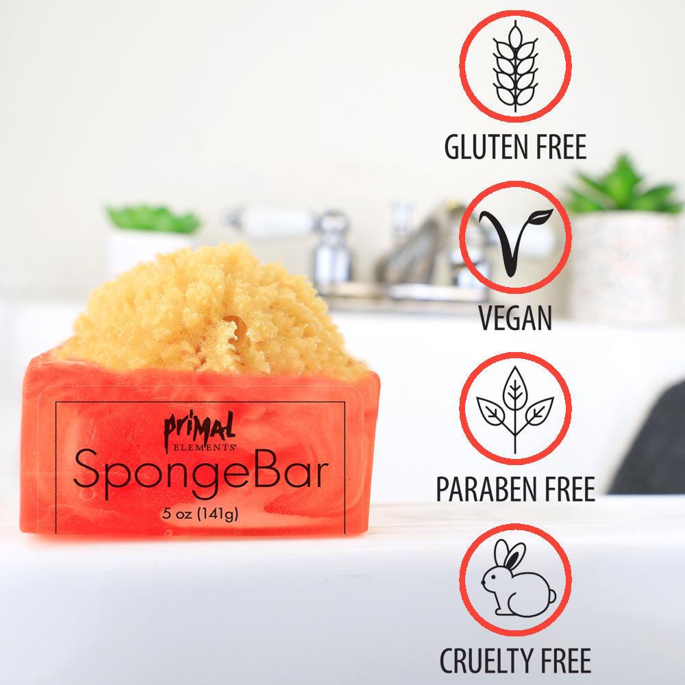 ISLAND OASIS SpongeBar Glycerin Bar Soap - Primal Elements