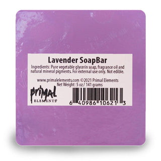 LAVENDER Handmade Glycerin SoapBar - Primal Elements