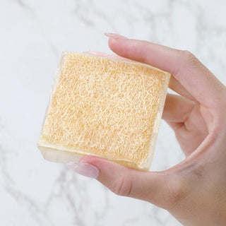 MINT LEAF Handmade Glycerin LoofahBar Soap - Primal Elements