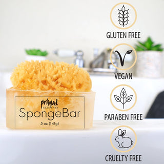 SUGAR RUSH SpongeBar Glycerin Bar Soap - Primal Elements