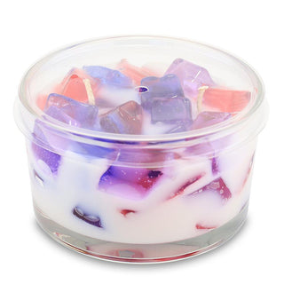 2-Wick Color Bowl Candle - LAVENDER BLUEBERRY - Primal Elements