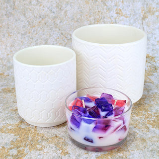 2-Wick Color Bowl Candle - LAVENDER BLUEBERRY - Primal Elements