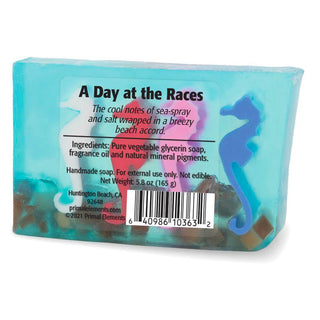 A DAY AT THE RACES Vegetable Glycerin Bar Soap - Primal Elements