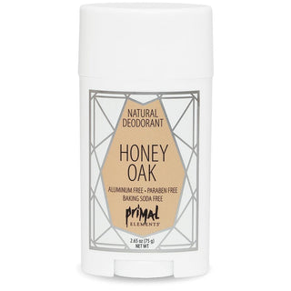All Natural Deodorant - HONEY OAK - Primal Elements