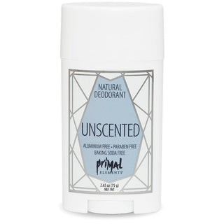 All Natural Deodorant - UNSCENTED - Primal Elements