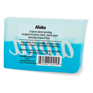 ALOHA Vegetable Glycerin Bar Soap - Primal Elements