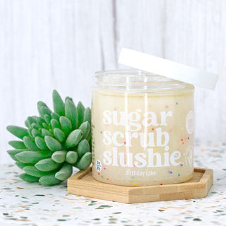 BIRTHDAY CAKE Sugar Scrub Slushie - Primal Elements