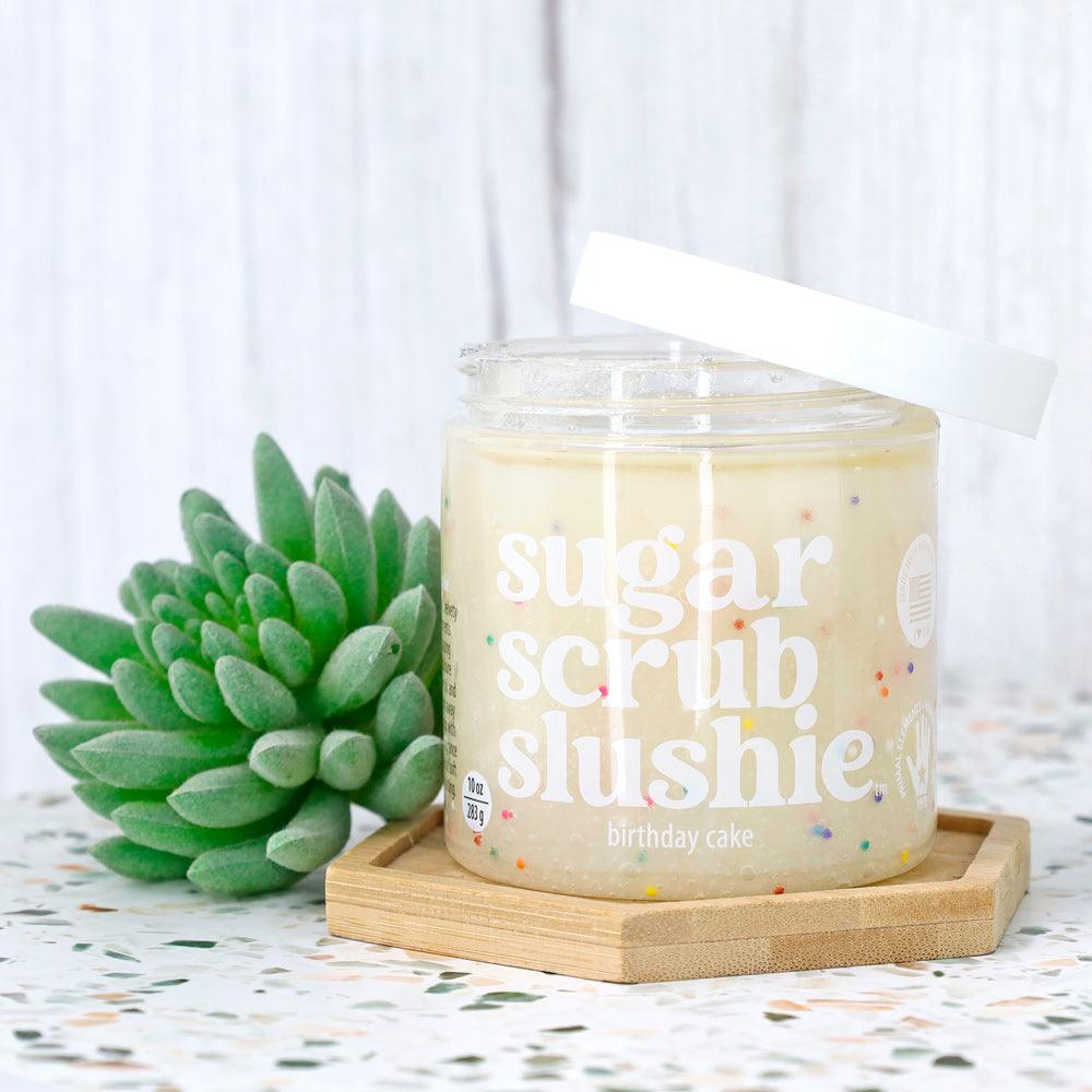 BIRTHDAY CAKE Sugar Scrub Slushie - Primal Elements