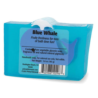 BLUE WHALE Vegetable Glycerin Bar Soap - Primal Elements