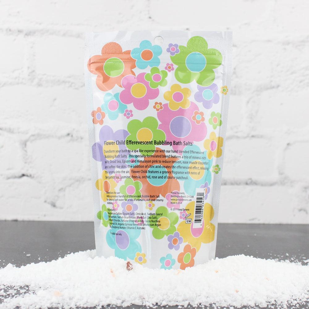 Bubbling Bath Salt - FLOWERCHILD - Primal Elements