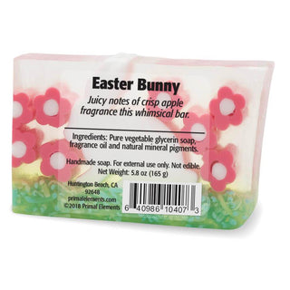 EASTER BUNNY Vegetable Glycerin Bar Soap - Primal Elements