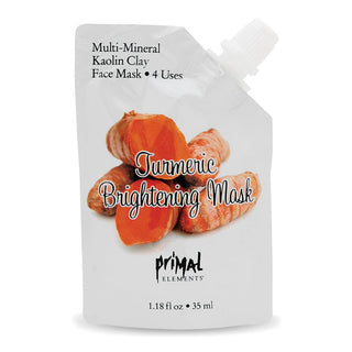 Face Mask - TURMERIC BRIGHTENING - Primal Elements