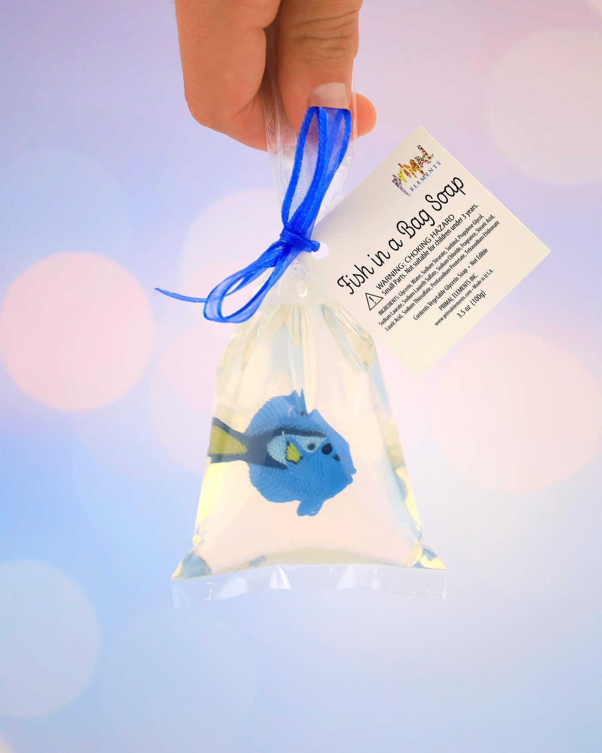 Fish In a Bag Glycerin Soap - BLUE TANG - Primal Elements