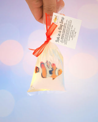 Fish In a Bag Glycerin Soap - CLOWNFISH - Primal Elements