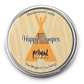 HAPPY CAMPER Travel Tin Candle - Primal Elements
