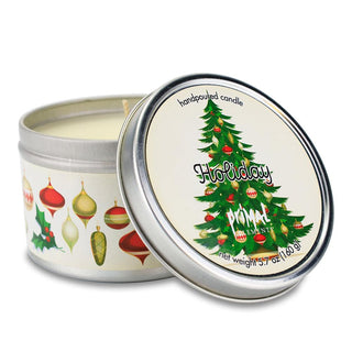 HOLIDAY Travel Tin Candle - Primal Elements
