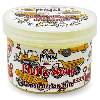 Kid at Heart Fluffy Soap - CONSTRUCTION SITE - Primal Elements