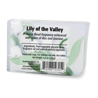 LILY OF THE VALLEY Vegetable Glycerin Bar Soap - Primal Elements