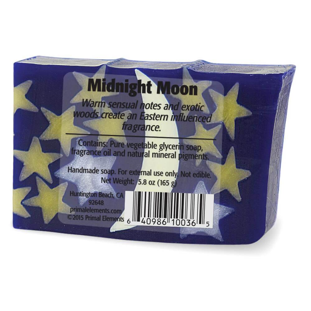MIDNIGHT MOON Vegetable Glycerin Bar Soap - Primal Elements