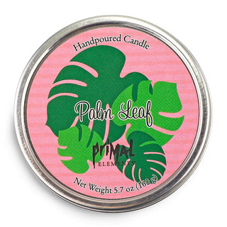 PALM LEAF Travel Tin Candle - Primal Elements