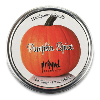 PUMPKIN SPICE Travel Tin Candle - Primal Elements