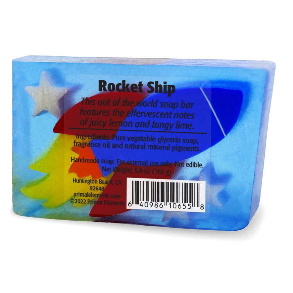 ROCKET SHIP Vegetable Glycerin Bar Soap - Primal Elements