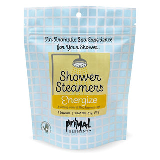 Shower Steamers 2-Pack - ENERGIZE - Primal Elements