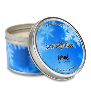 SNOWFLAKES Travel Tin Candle - Primal Elements