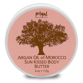 Sun Kissed Body Butter 4 oz. - ARGAN OIL OF MOROCCO - Primal Elements