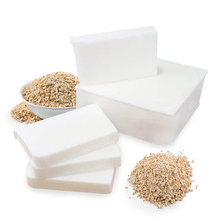 White Melt & Pour Soap Base - OATMEAL - Primal Elements