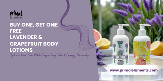 Limited-Time Deal: Buy One, Get One FREE on Lavender & Grapefruit Lotions