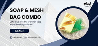 Soap & Mesh Bag Combo: Elevate Your Bathing Experience