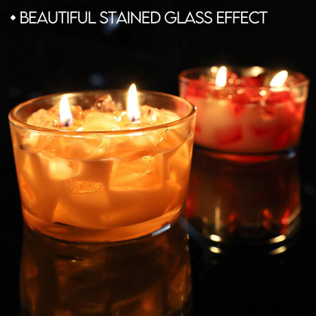 2-Wick Color Bowl Candle - SANTA'S COOKIES
