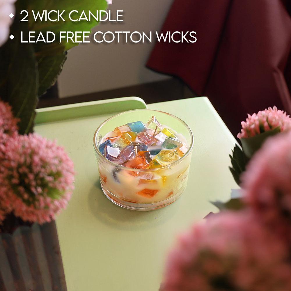 2-Wick Color Bowl Candle - CUPCAKE