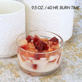 2-Wick Color Bowl Candle - FROSTED GINGERBREAD