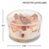 2-Wick Color Bowl Candle - FROSTED GINGERBREAD