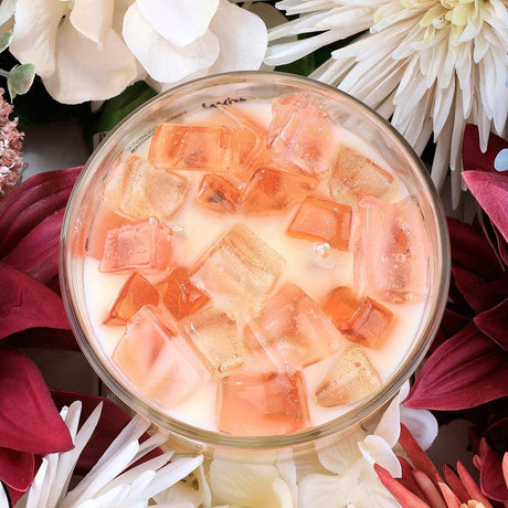2-Wick Color Bowl Candle - GRAPEFRUIT