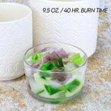 2-Wick Color Bowl Candle - LAVENDER