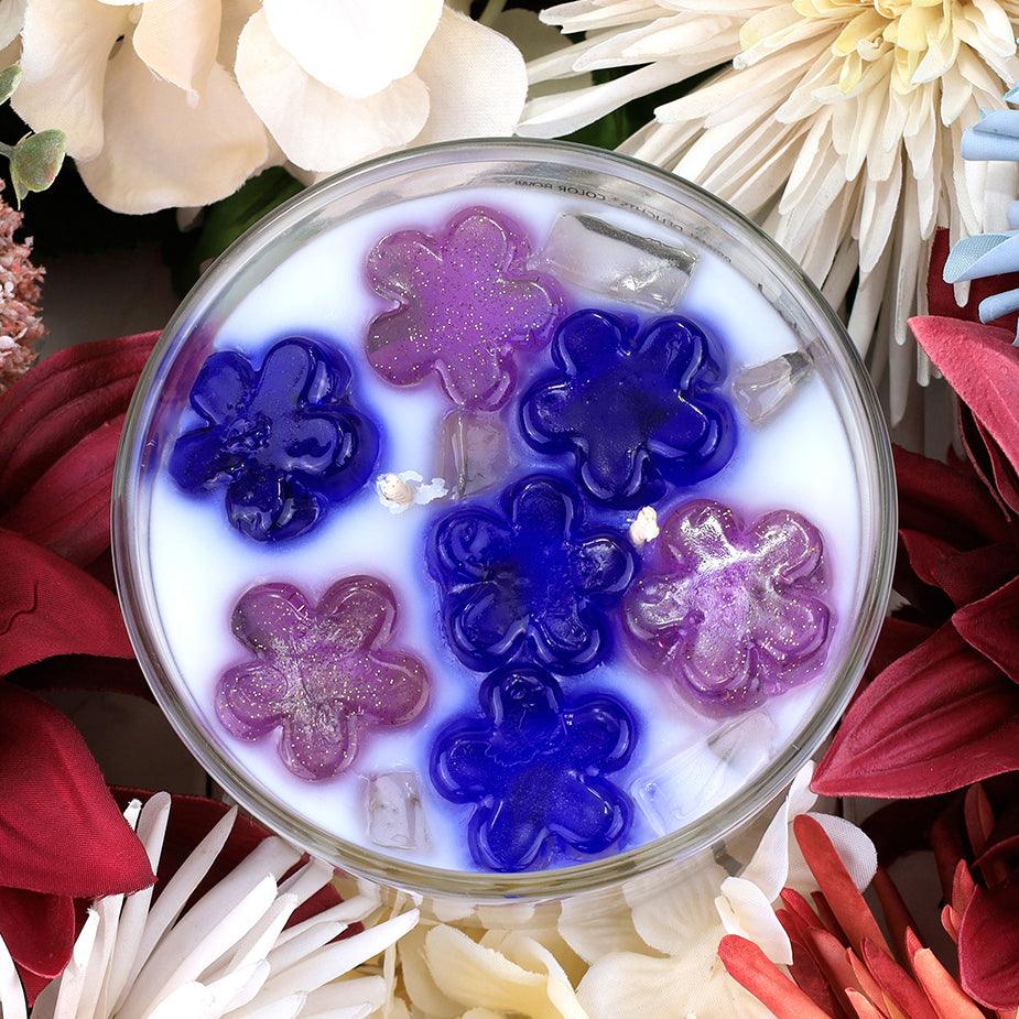 2-Wick Color Bowl Candle - LILAC